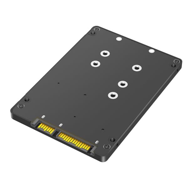 Dubbel M.2 NGFF B+M Nyckel Till 2,5-tums SSD-kapsling M.2 SSD-hårddiskfodral