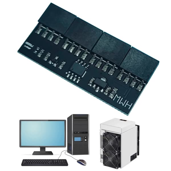 Fan Emulator Dynamisk 4 i 1 Fan Speed Optimizer, når op til 7000RPM