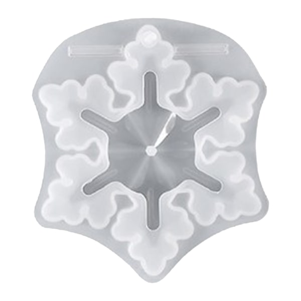 3D Spegel Snöflinga Flexibel Form Julhängande Form DIY Xmas Ornament Kristall Epoxi Form null - 1