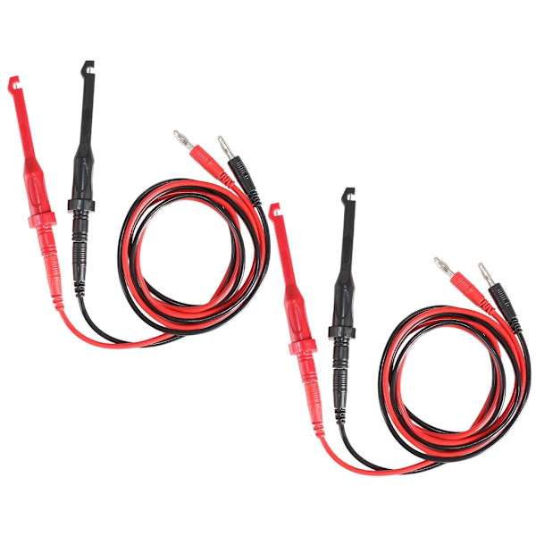 Piercing Probe Clip 4mm Bananplugg Auto Testledninger for Elektrisk Testing