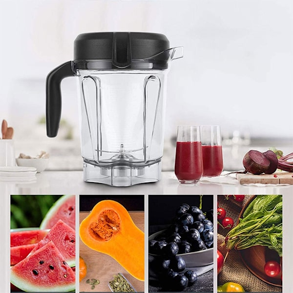 Genomskinlig blender med bladlock utbyte av blender för Vitamix 64oz Vitamix 5300