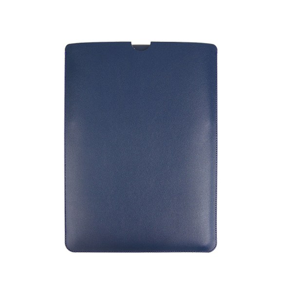 Laptopväska Vattentätt PU- cover för Book Air 13 Pro 13,3 14 15 15,6 tums case- Notebook innerväska Dark blue 15"