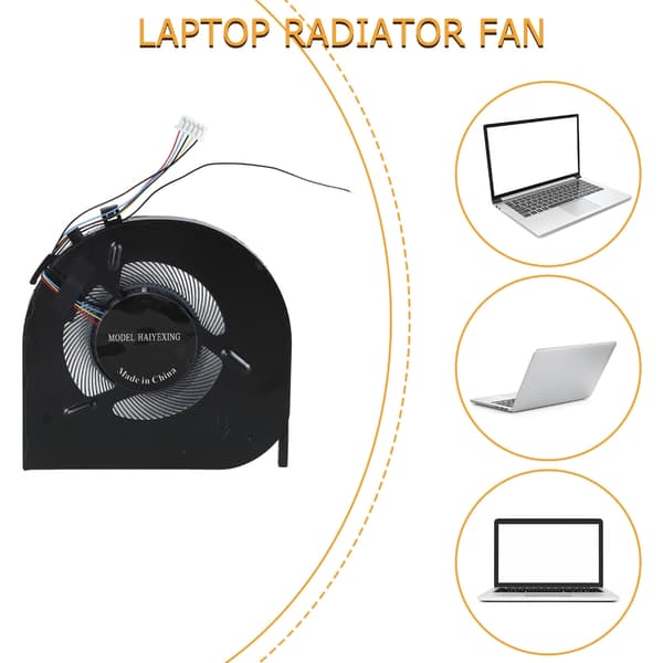 Laptop Intern Køleventilator Metal til T470 T480 Notebook CPU Ventilator Støjsvag