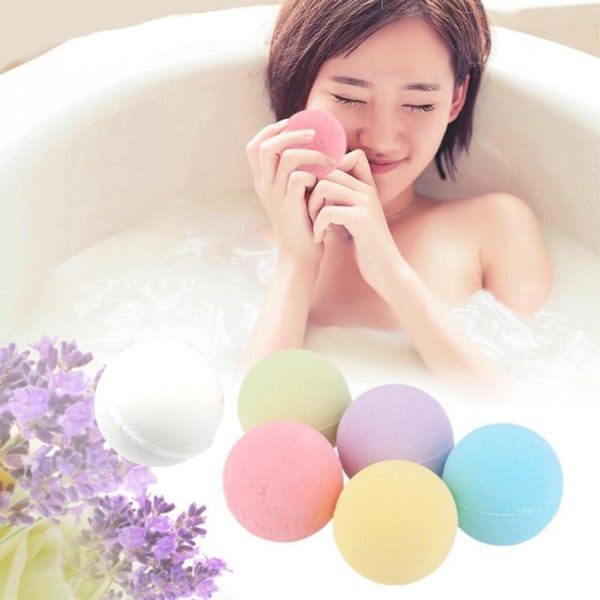 20g Liten Bath Bomb Body Stress Relief Bubble Ball Moisturize Shower Cleaner Nytt