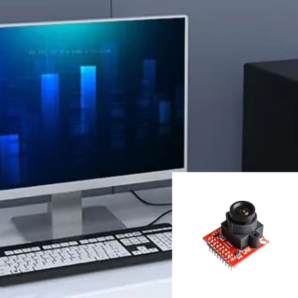 Professionell 200W Pixel OV2640 Kameramodul STM32F4, JPEG-komprimering