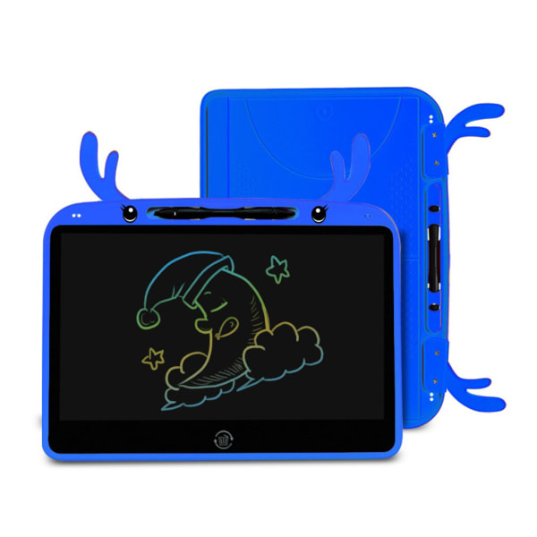 Ritplatta 13,5 tums LCD-skrivtavla Elektronisk handskriftsplatta Grafik Skisstavla Barngåva Julälg Blue
