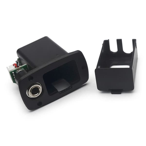 Batterikasseboks 9V batterirom for elektrisk gitar bass tilbehør