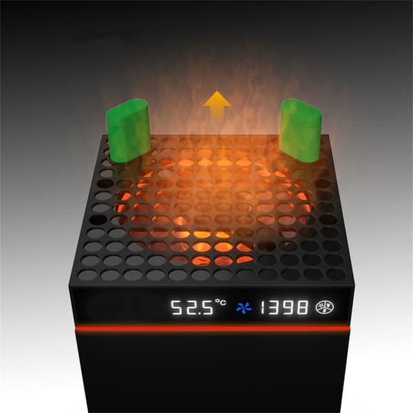 Stativ Vertikal Side Radiatorer USB Spillvifte For spillkonsoller