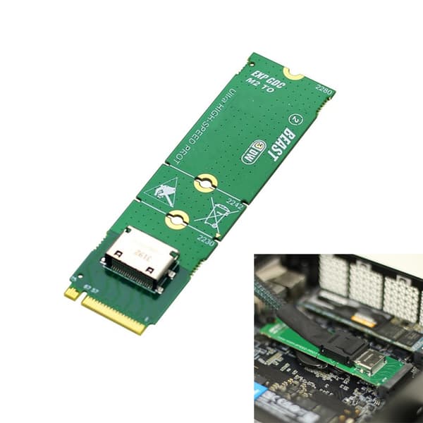 M.2 M Key til OCuLink-konvertere M.2 Adapter Dataoverføring PC Laptop