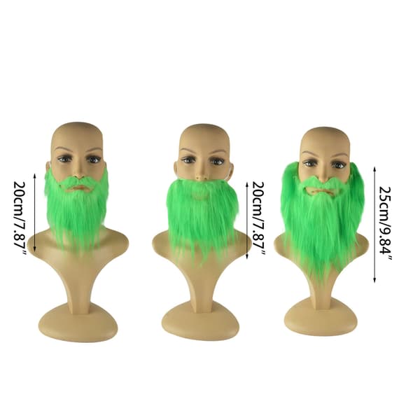 Irländsk grönt skäggprydnad Människokropp Base Desktop Ornament tygleksak null - C