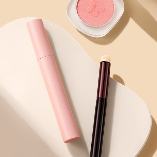 Bærbar læbebørste Concealer børster Læbestiftbørste Rejse læbe makeup børster