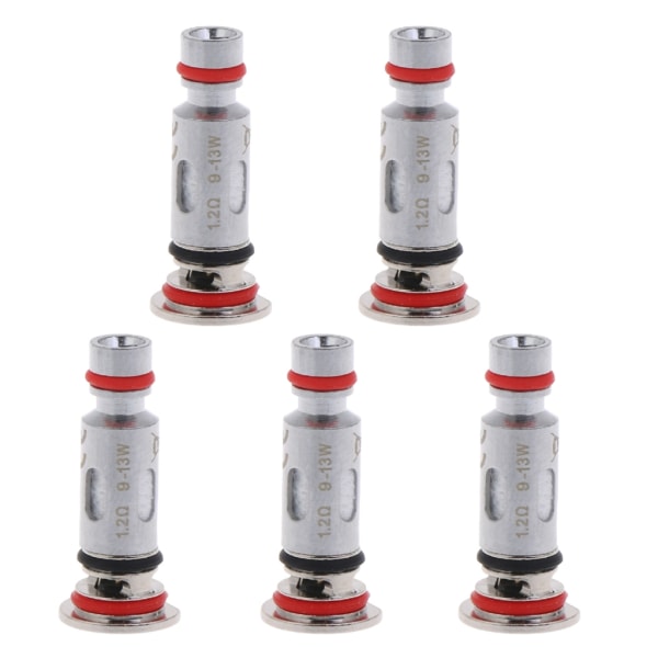 5 st/lot 0,8/1,0/1,2 ohm UN2 Meshed-H Coils Kostymbyte metallspolar för Caliburn G Pod /KOKO Prime Vaper Starter Kit 1.0ohm