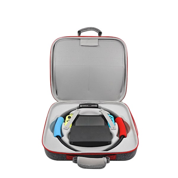 Case EVA Skyddsväska Bärbar Travel Crossbody för NS Switch Fitness Ring Game Tillbehör