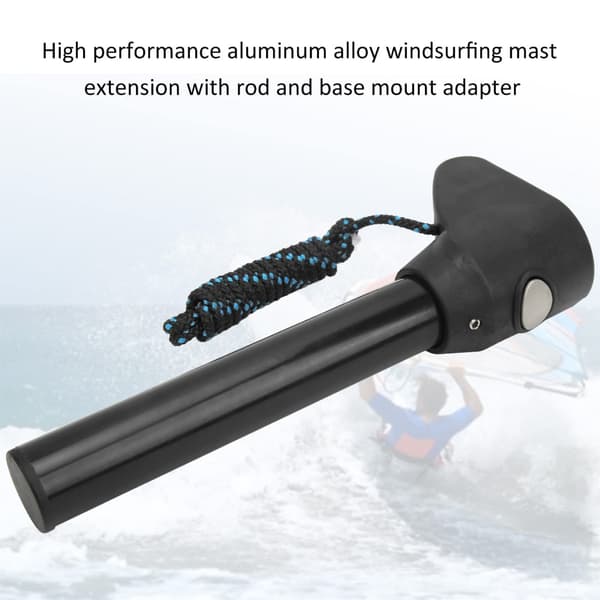 Vindsurfing förlängningsstång i aluminiumlegering Lättviktig vindsurfingstångsbas