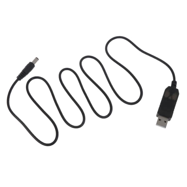 USB til DC 5.5x2.5mm til DC 4.2Volt Strømplugg Koblingskabel USB til DC