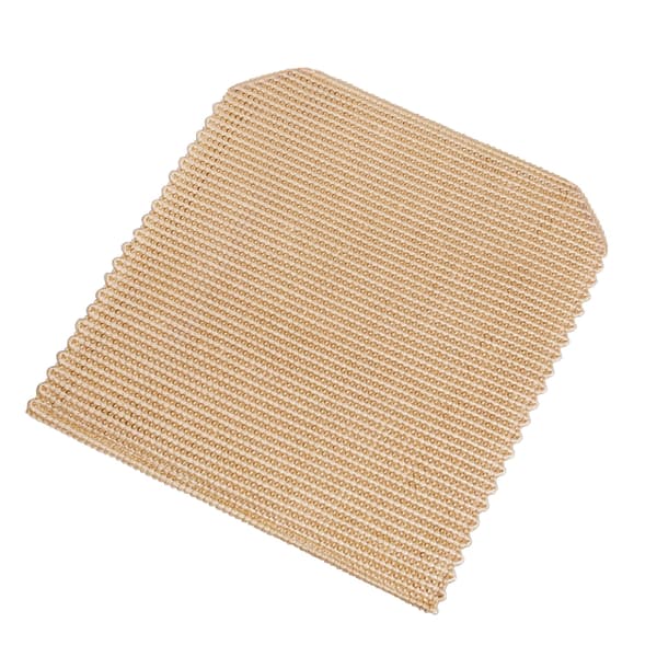 Andningsbart bilstolsskydd för sommarbruk, is-silke, säkert grepp Beige