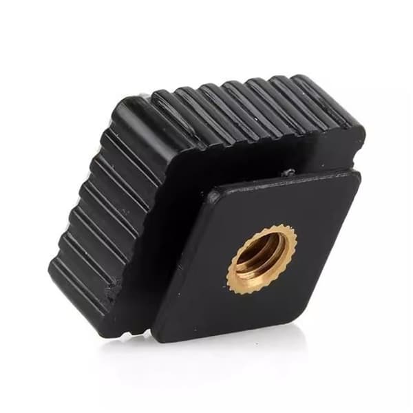 2 stk. Flash Hot Shoe Mount Adapter Flash Cold Hot Shoe Bracket Mount Adapter