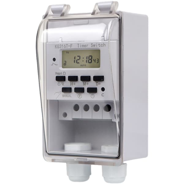 Digital Timer Controllers Vattentät Programmerbar Timer för Inomhus- och Utomhusbruk