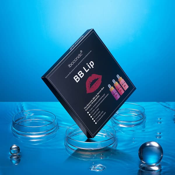 8 farver BB Lips Ampul Serum Kit Lipgloss BB Cream Pigment til læbefarvning