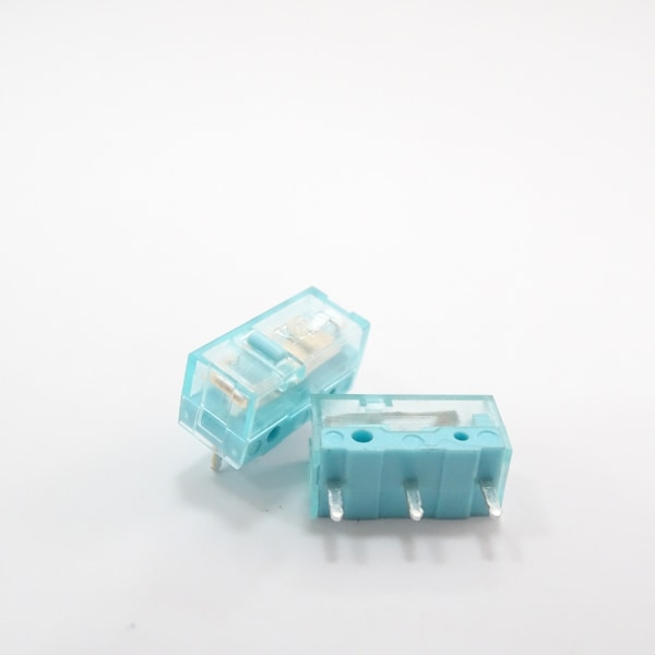 Original Kailh Blue GM 8.0 Mus Micro Switch Micro Button Gold Contactor 90 Million Click Life 3 Pin Blue Dot 2