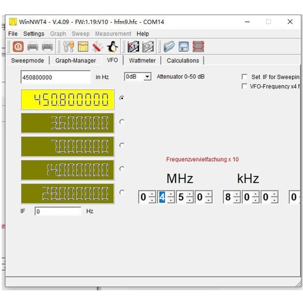 35MHz til 4400MHz kompakte frekvensdomeneanalysatoroppgraderinger for profesjonelle