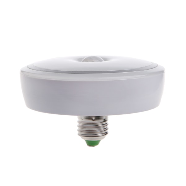 12W 15W E27 PIR Rörelsesensor Glödlampa Auto Switch Detektor LED Nattlampa White