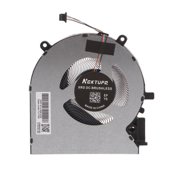 Tehokas CPU GPU -jäähdytystuuletin 16-D 60W kannettaville tietokoneille, edistykselliset CPU-jäähdytystuulettimet, jäähdytyselementit, lisätarvikkeet