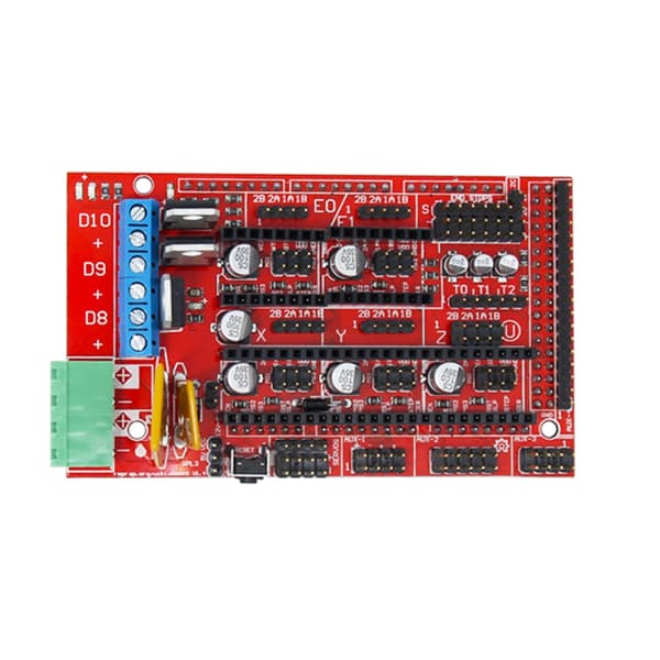 3D-printer Ramps 1.4 Mega2560R3 kontroller A4988 Stepper Driver 12864 LCD-sett