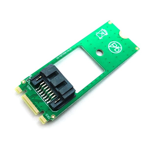 7-pin SATA til M.2 NGFF SATA-konverteradapter
