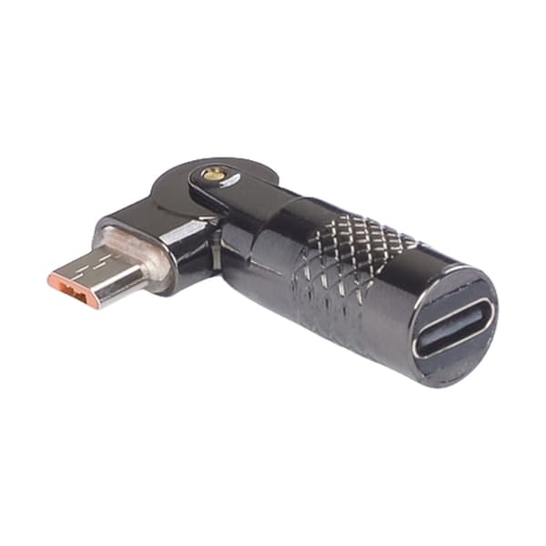 Typ C till USB L-formad adapter för effektiv laddning och datasynkronisering