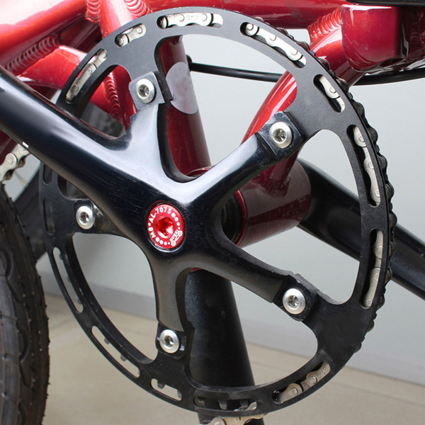 Cykel Bottenfäste Axel Vev Cykel 8 mm insex för Nyckelarm Skruvaxel Fästbultar Vev Aluminiumlegering Cykeldelar Red
