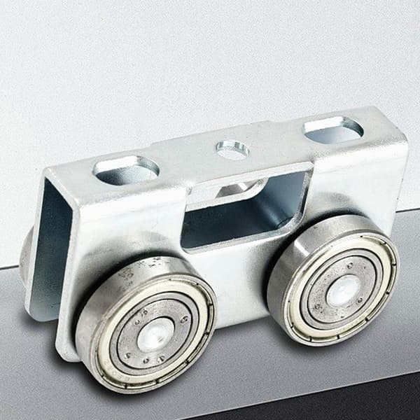 Letmonterede design trolleyruller for forbedret belastningsfordeling