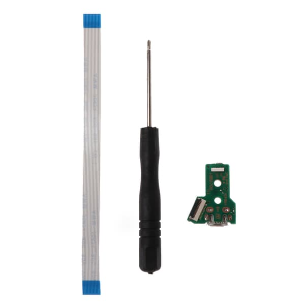 Oplader Socket Board JDS-055 med 12 Pin Flex Ribbon Kabel Udskiftning til