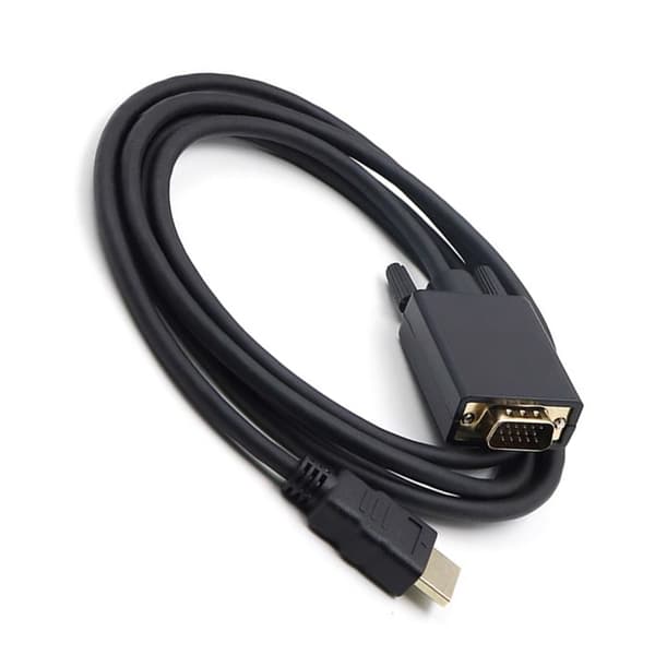 Hann til hann 15-pinners til VGA-kabel høyhastighetskabeladapterledning