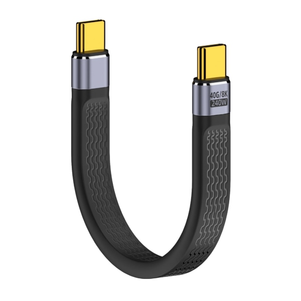 PD3.1 40Gbps Type C Kabel Hurtiglading og Dataoverføring 240W USB C Datakabel 8K60hz Videoutgang