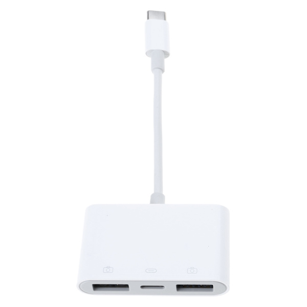 USB 3.0 TypeC Hubs 3 i 1 Hurtig Dataoverførsel Adaptere til Bærbare Computere