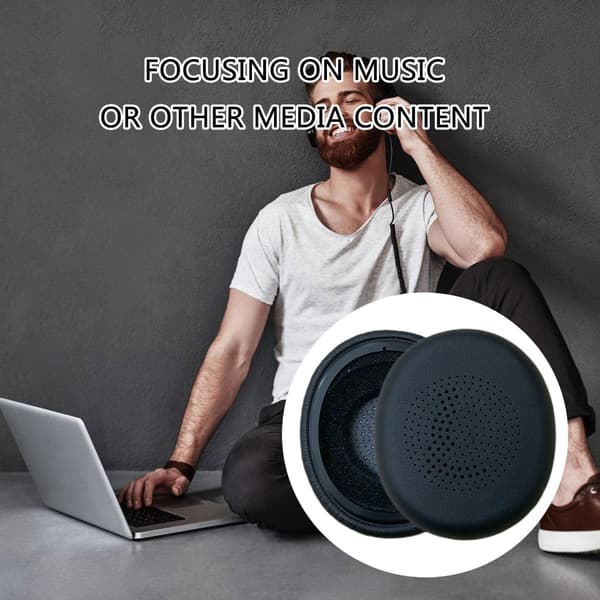 Erstatningsøreputer for Evolve2 30 MS Hodetelefoner Putetrekk