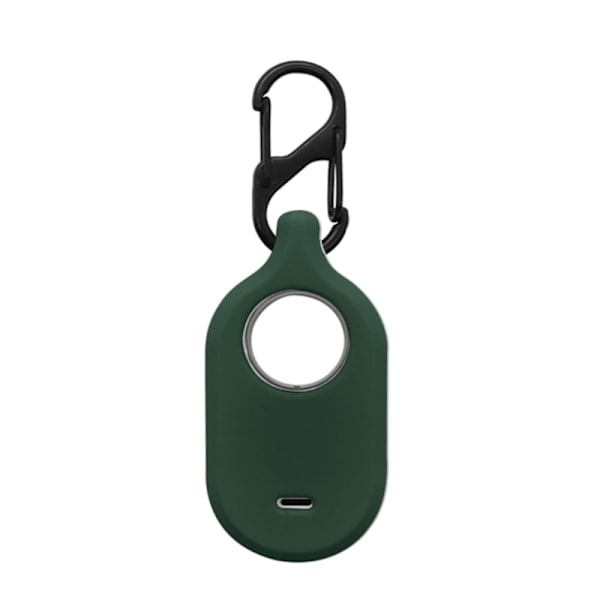 Locator Cover Stötsäkert mjukt case Tvättbart hölje Skal Antilost Protector för Smarttag 2 Tracker Dark green