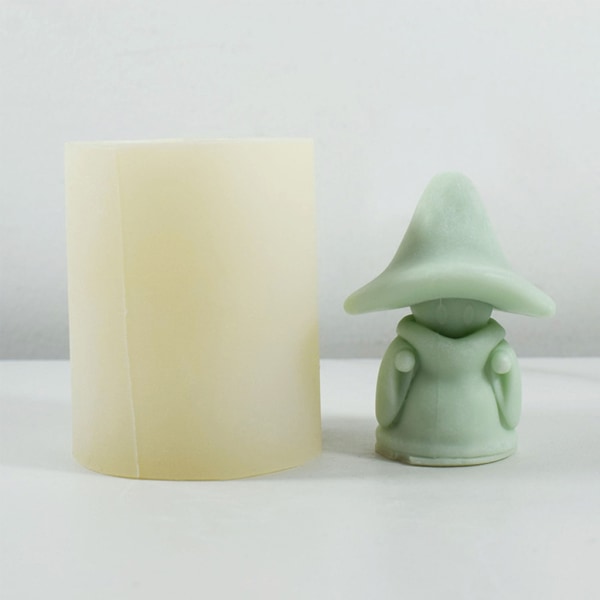 Mushroom Spectre Form Söt figur Aromaterapi Form DIY Form Doftljus Molds