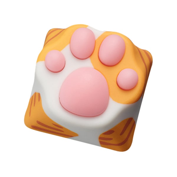 Mjuk Silikon Artisan för Katt Tass Anpassad Tecknad Keycap Tangenter Passar Cherry MX Brytare för Tangenter Barn Personlighet