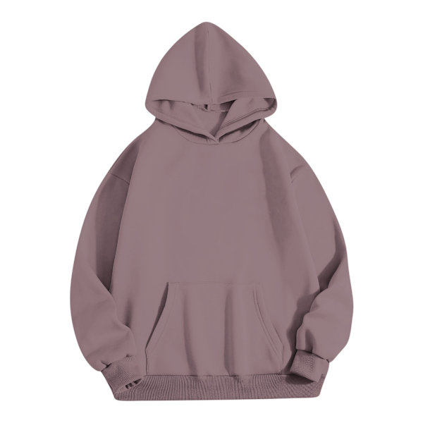 Stilfuld oversized sweatshirt med hætte til kvinder, efterår/vintertøj DR S