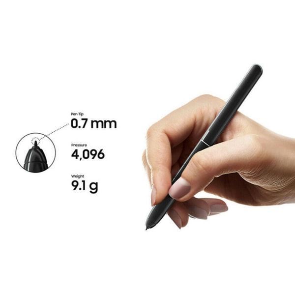 Ersättande Tablettpenna Active Stylus Penna För Tab S4 T830/T835 Black