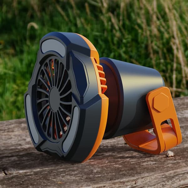 USB Ventilator Bordventilator Campingventilator med 3 Vindhastigheder til Udendørsentusiaster