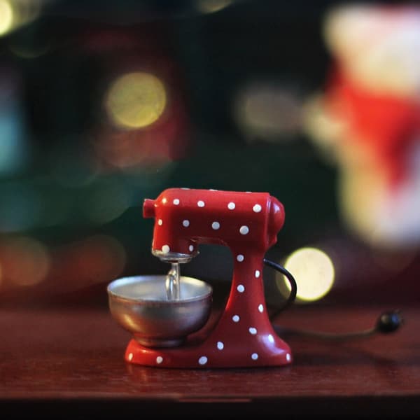 Køkken Dejlig Moderne-Blender Model Miniature Møbel Scene Indretning-Legetøj