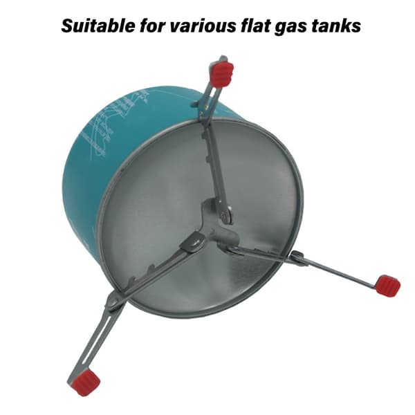 Gasoltanksfäste Gasolflaskstativ Patronhållare för Camping Vandring