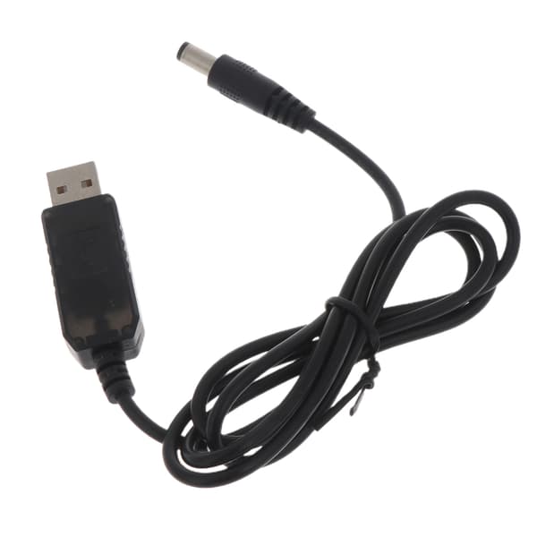 USB til DC 5.5x2.5mm til DC 4.2Volt Strømplugg Koblingskabel USB til DC