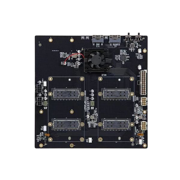 To SXM2 GPU-udvidelseskort Højtydende Computere 300G Køling