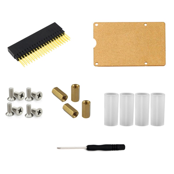 2x20-pin 40Pin Extra Hög Hylslist för Stapling för Pi Modell B+ Pi 2 3 4B B