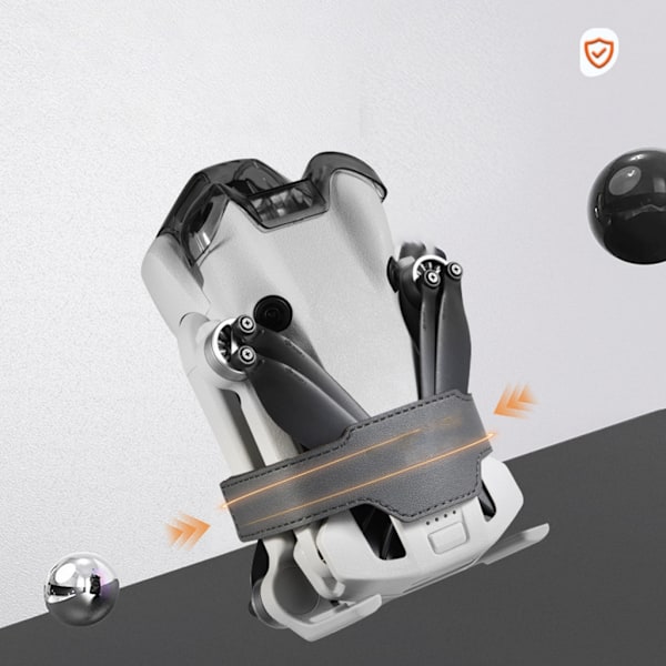 Propellerhållare Fast stabilisator för Mini 4 Pro Drönare Protectors Props Fast Mount Guard Strap Flygtillbehör