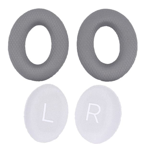 Erstatnings Mesh Stoff Øreputer Øreputer Øremuffer for QC45 QCSE New Quiet Comfort Wireless Black